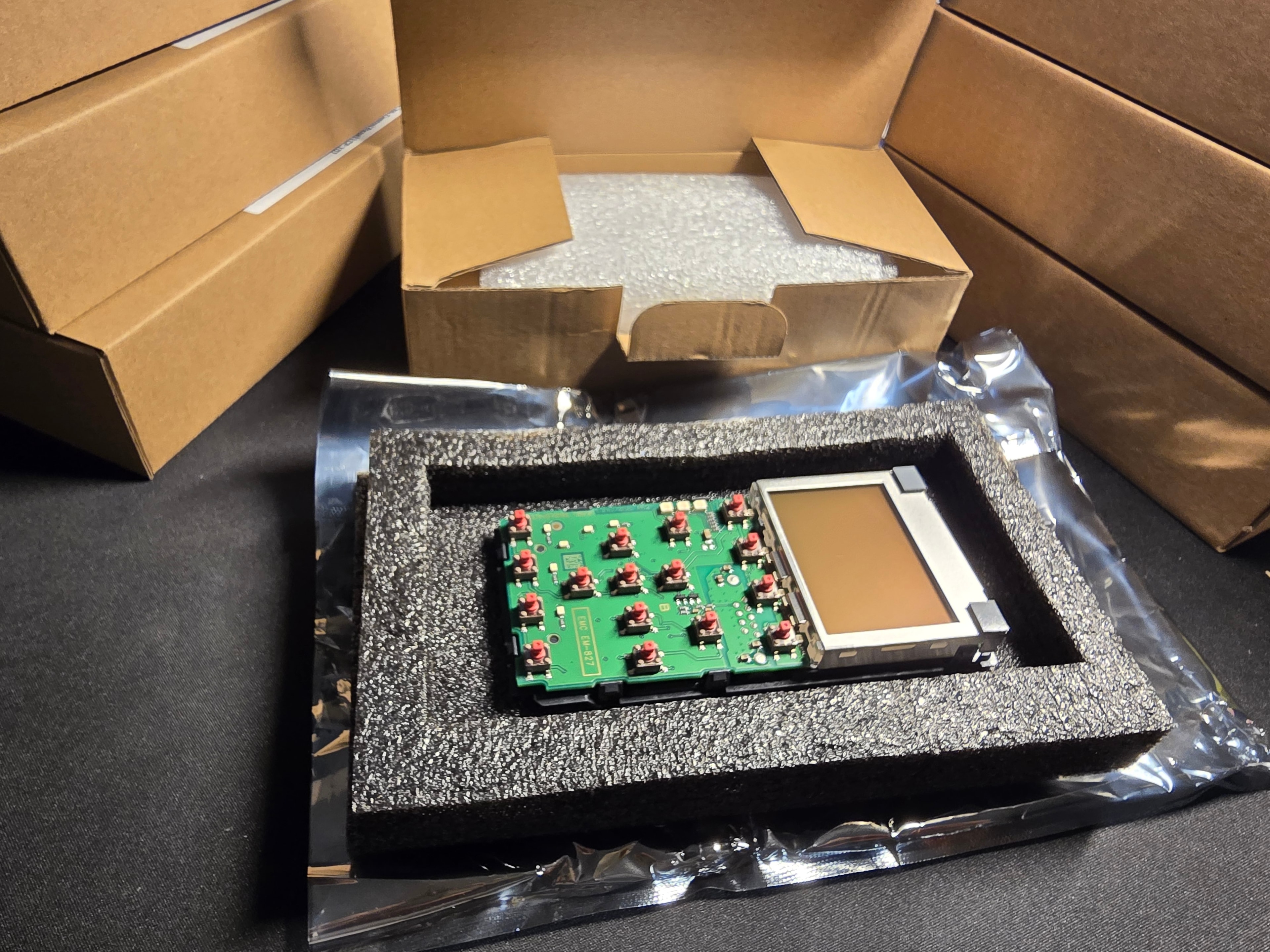 Pentair IntelliFlo keypad replacement in anti-static protective packaging, brand new