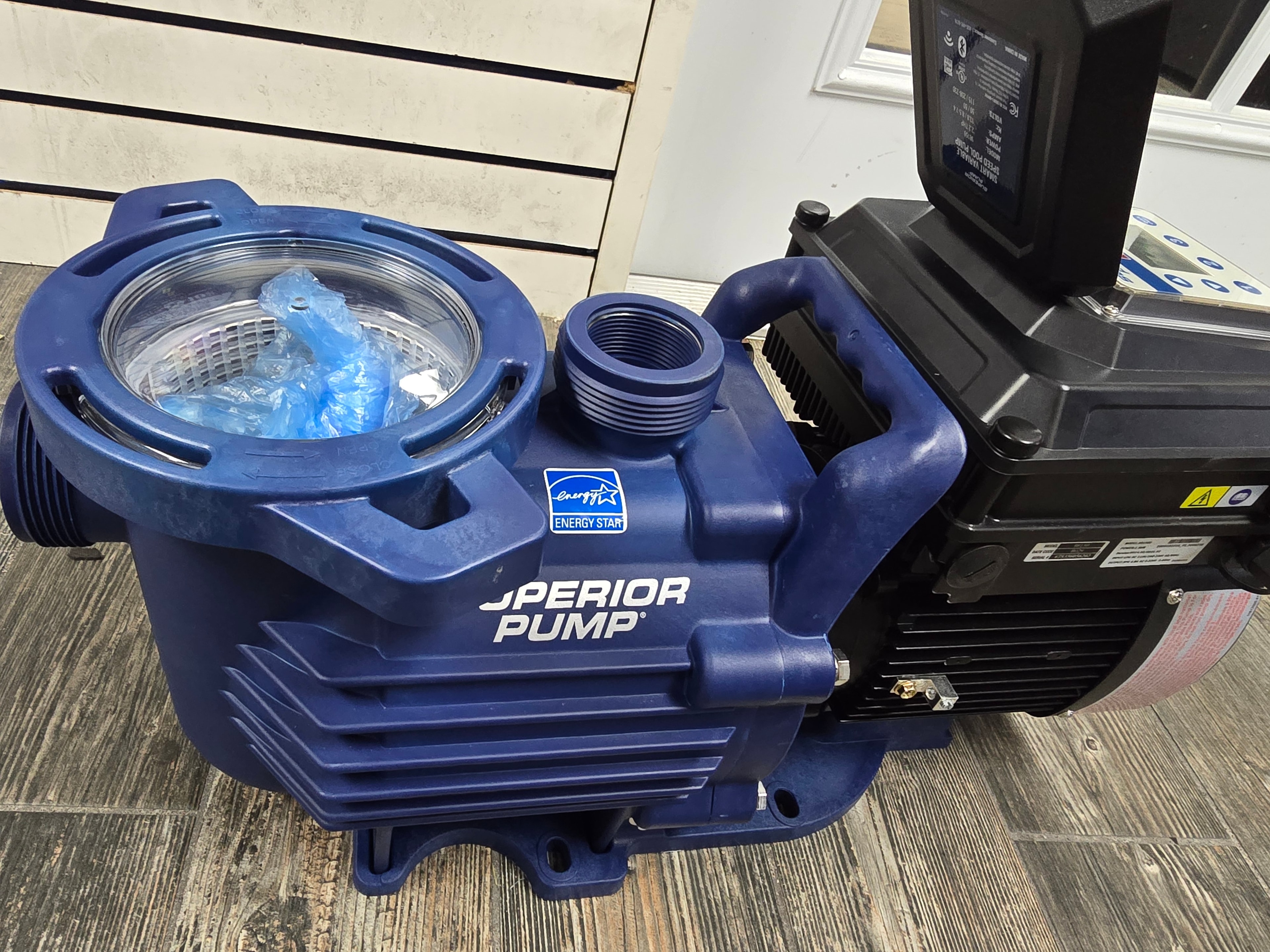 Superior Pump 98150 ENERGY STAR certification — certified energy efficient pool pump